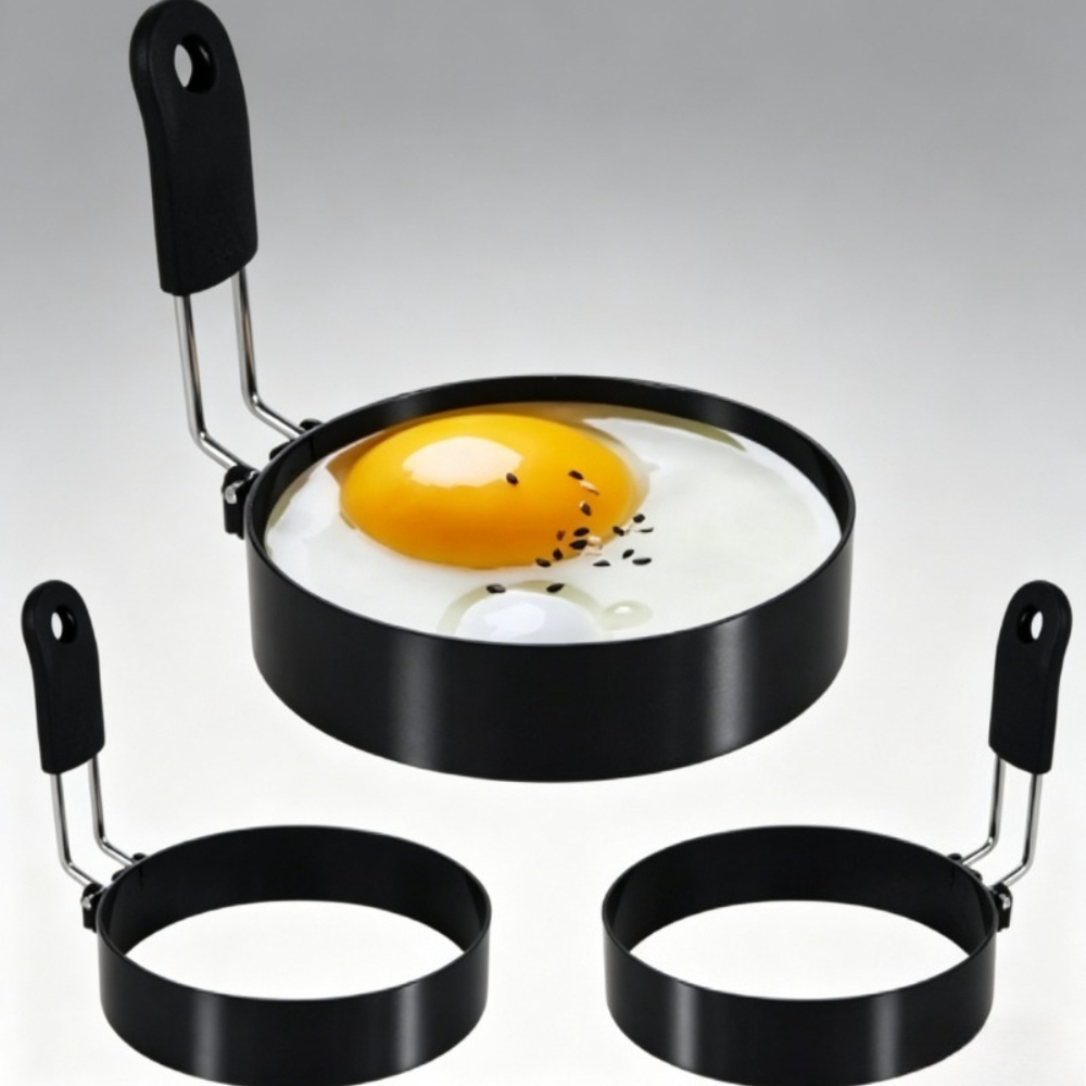 Breakfast Sandwich Maker - قالب بيض مقاوم للحرق وغير لاصق