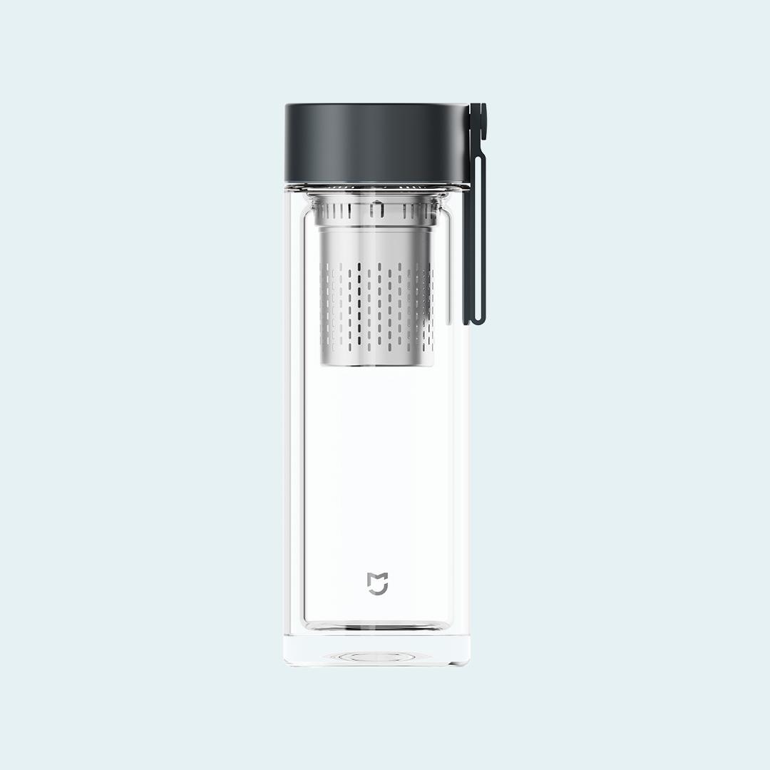 Xiaomi Kitchen Gadgets - كوب زجاجي من طبقة Mijia ،