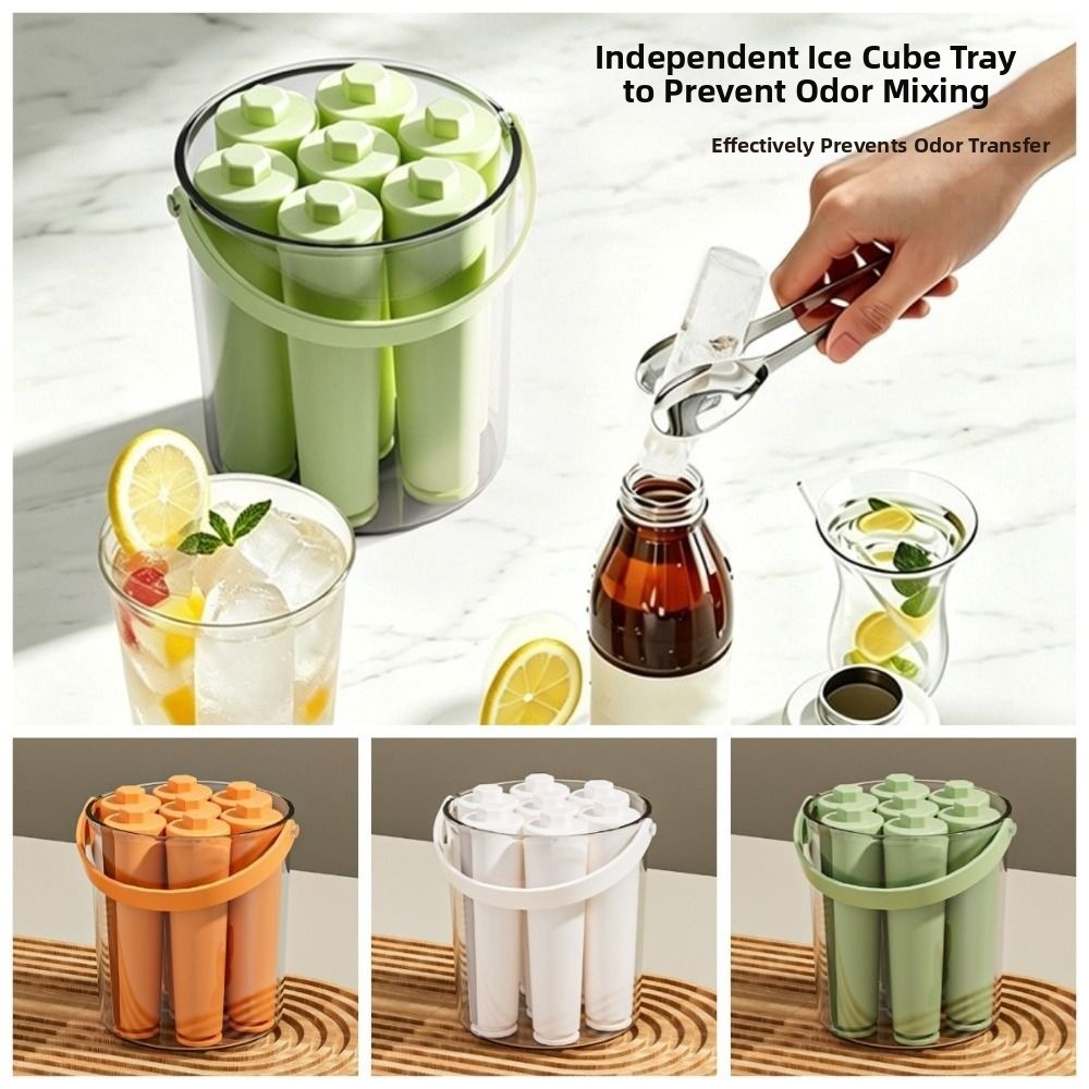 Kitchen Gadgets Holder - قالب ثلج طويل بـ 7 تجاويف،