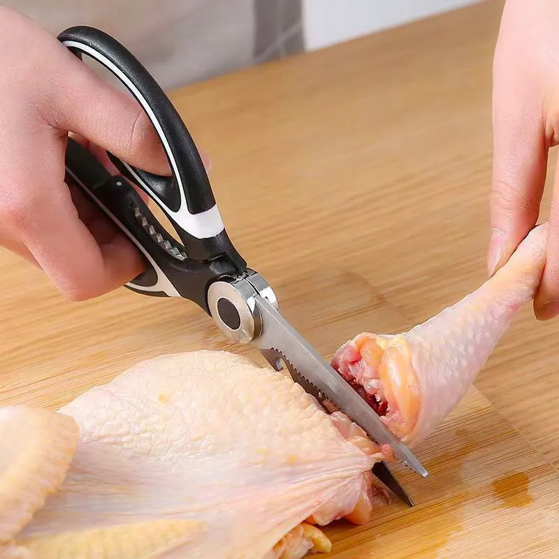 Kitchen Gadgets Latest - مقص المطبخ الفولاذ المقاوم للصدأ متعدد