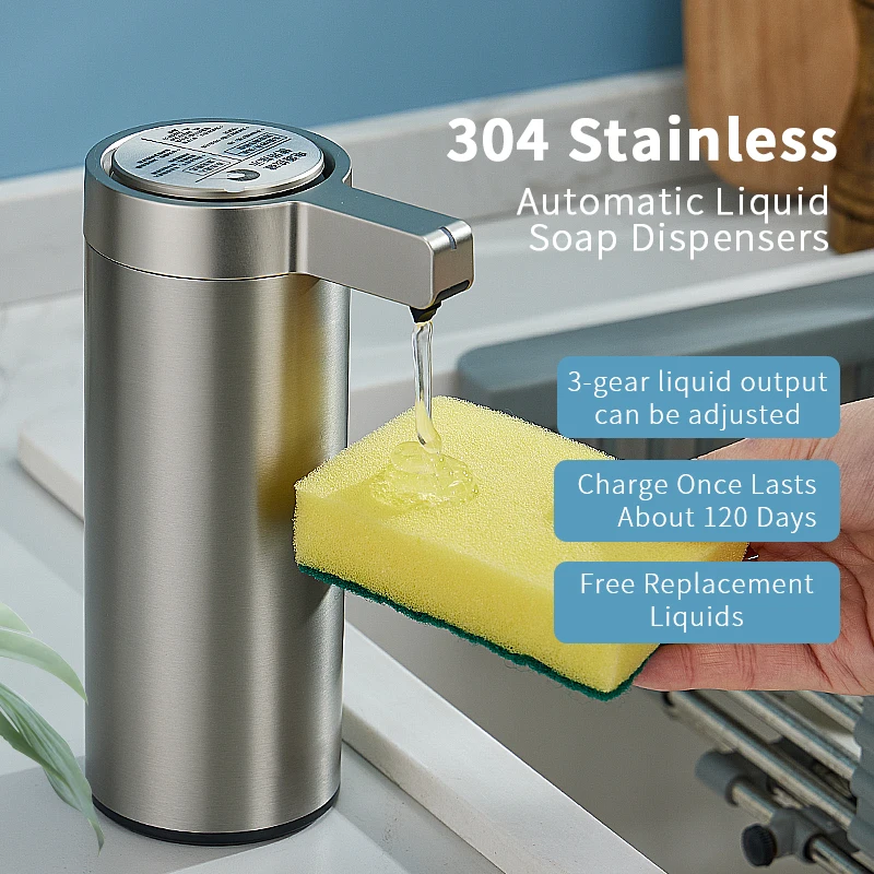 Kitchen Gadgets Smart - موزع صابون كهربائي ذكي سعة 270