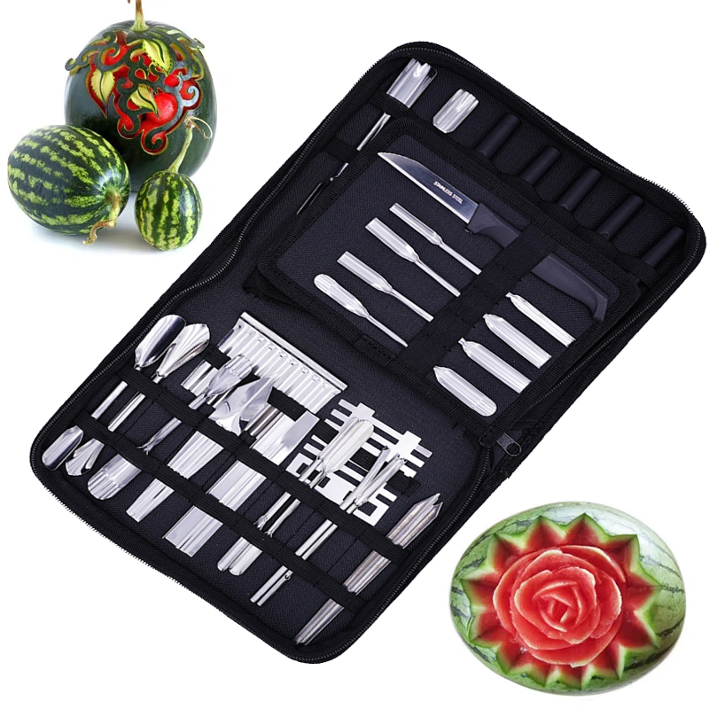 Kitchen Gadgets Smart - 46 قطعة/مجموعة أدوات نحت الطهي والخضروات