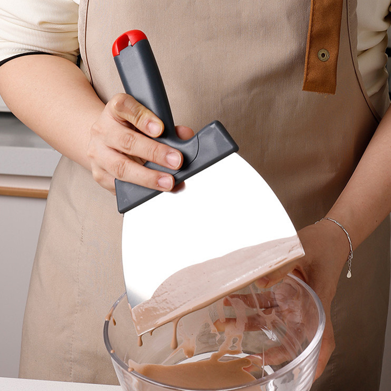 Kitchen Gadgets For Seniors - الفولاذ المقاوم للصدأ العجين مكشطة طلاء