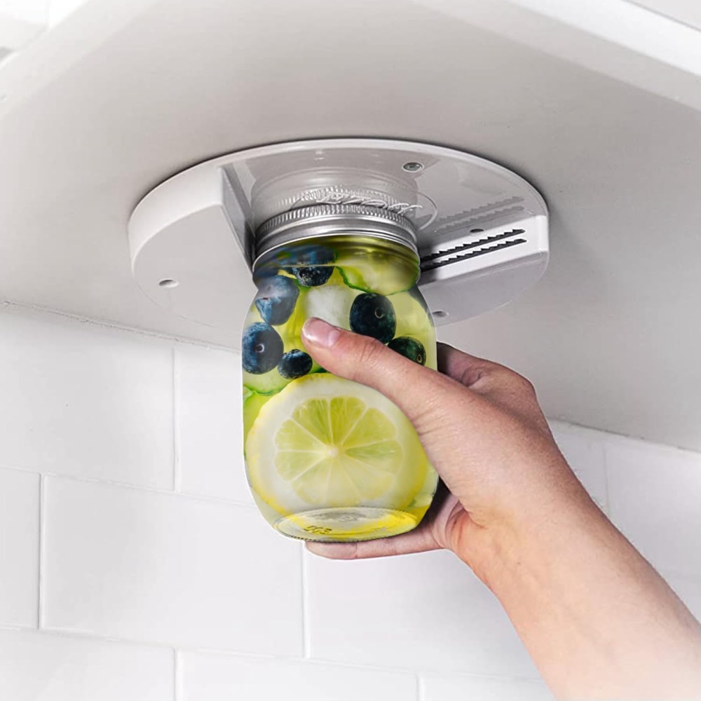 Kitchen Hand Gadgets - فتاحات برطمانات تحت الخزانة لليد الضعيفة