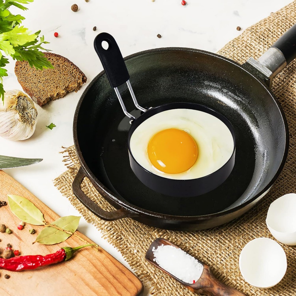 قالب بيض مقاوم للحرق وغير لاصق - مراجعة Breakfast Sandwich Maker وسعره