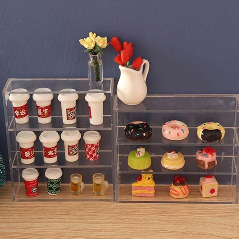 1 قطعة 1:12 دمية مصغرة متعددة  - مراجعة Kitchen Gadgets Storage وسعره