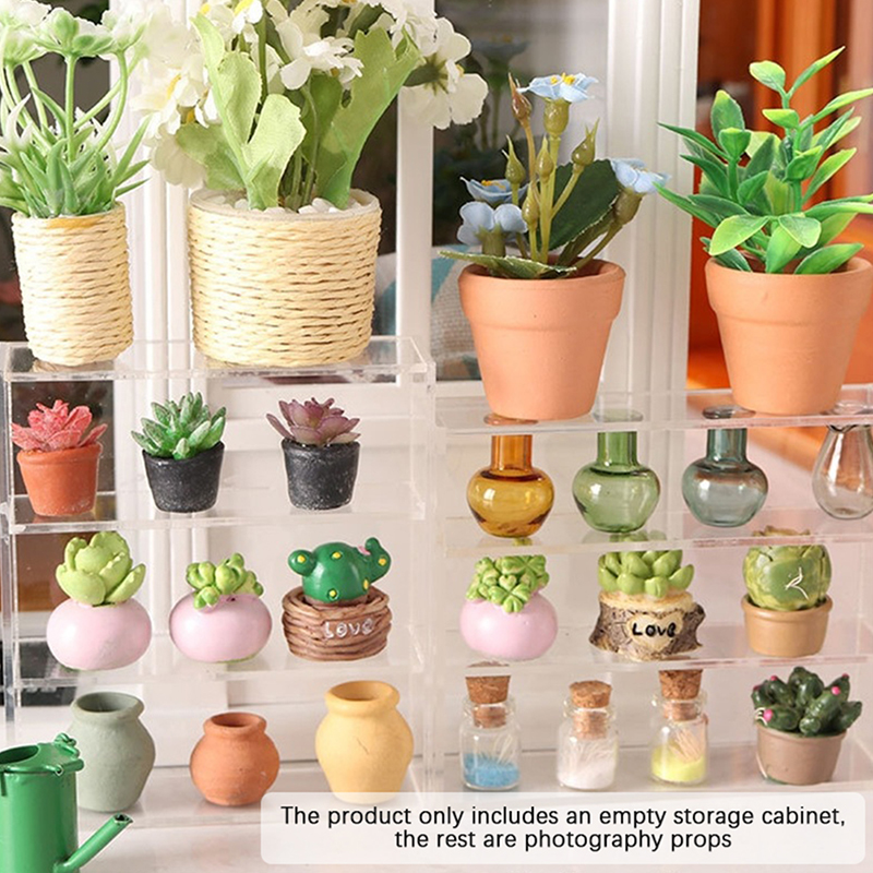 1 قطعة 1:12 دمية مصغرة متعددة  - مراجعة Kitchen Gadgets Storage وسعره