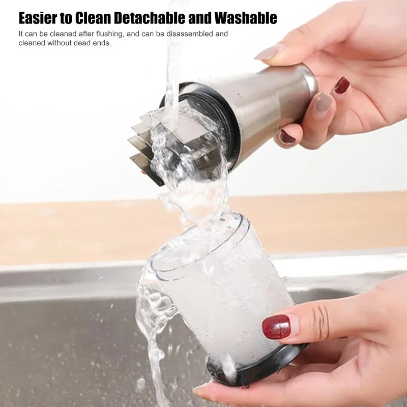 مفرمة ثوم يدوية من الفولاذ الم - مراجعة Kitchen Hand Gadgets وسعره