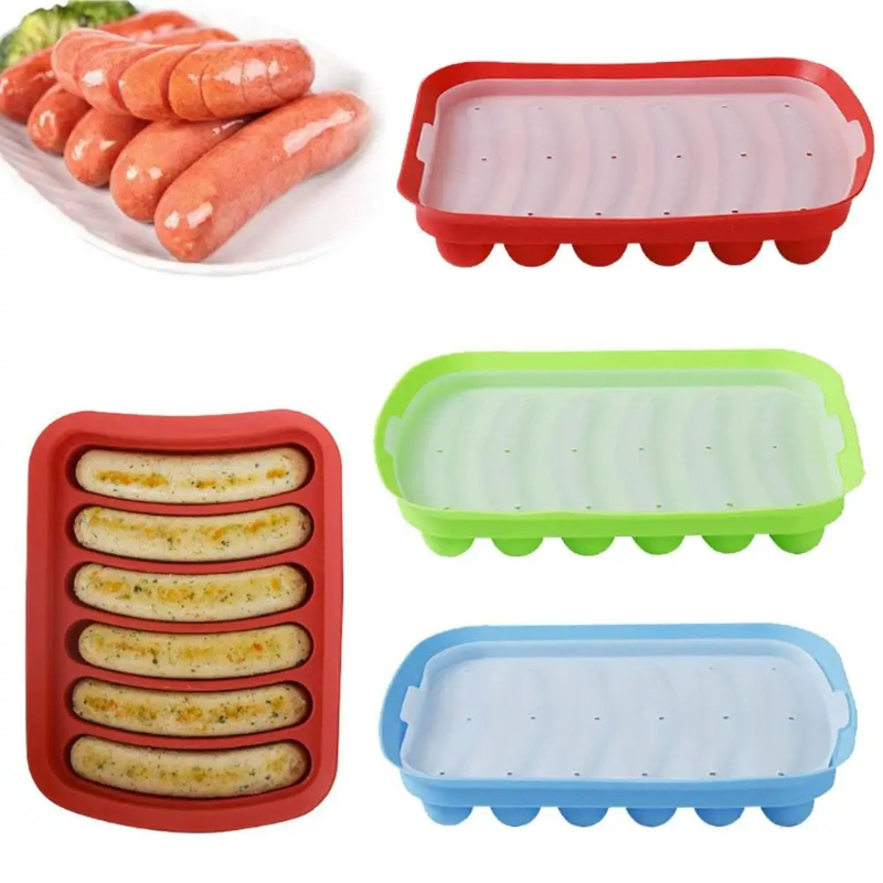 قالب سيليكون لصنع النقانق بنفس - مراجعة Kitchen Gadgets Made In Usa وسعره