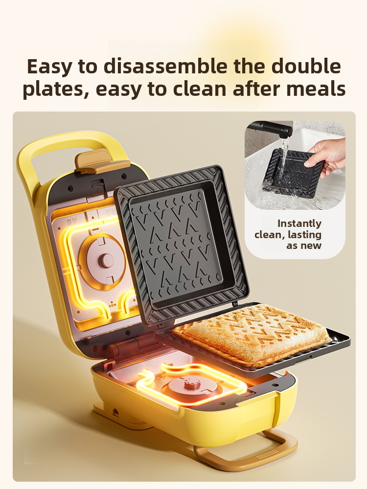 جهاز صنع الساندويتشات المنزلي  - مراجعة Breakfast Sandwich Maker وسعره