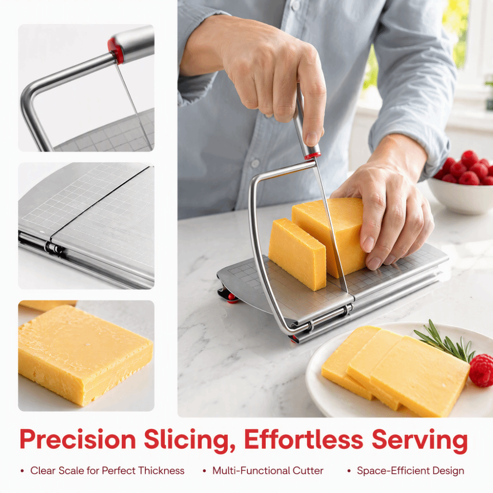 قطاعة جبن وزيت من الفولاذ المق - مراجعة Kitchen Gadgets Wirecutter وسعره