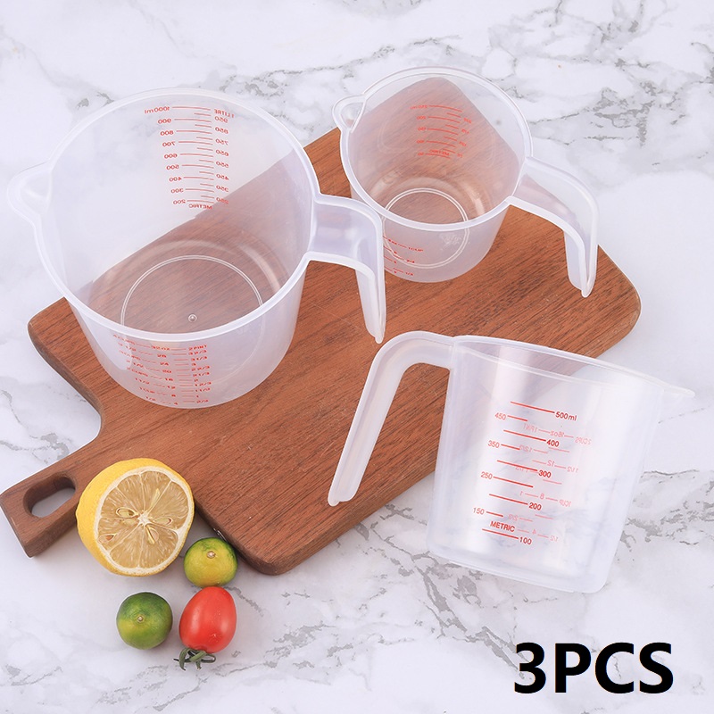 3 قطعة 250/500/1000 مللي قياس  - مراجعة Kitchen Gadgets Under 500 وسعره