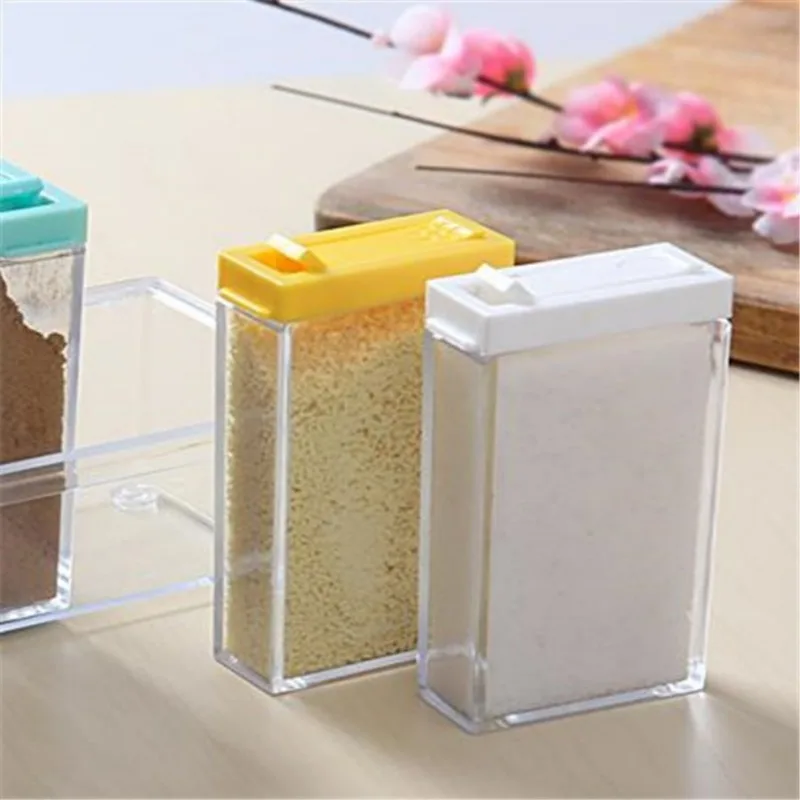 صندوق توابل شفاف بستة شبكات، م - مراجعة Kitchen Gadgets Storage وسعره