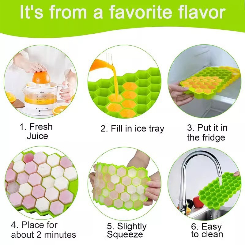 قالب مكعب كرة ثلج من السيليكون - مراجعة Kitchen Gadgets Storage وسعره