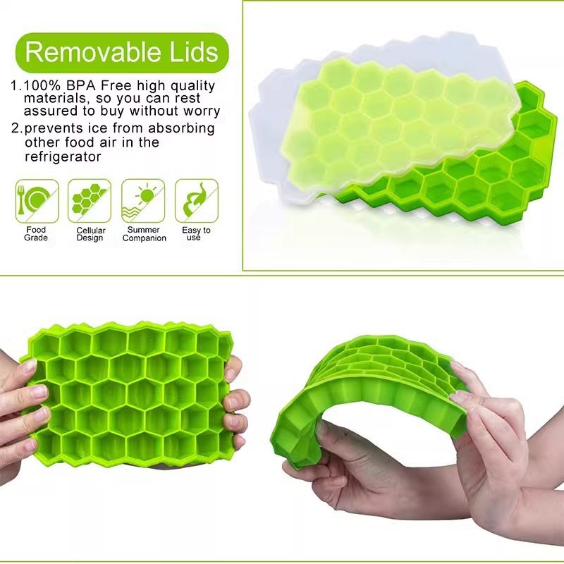 قالب مكعب كرة ثلج من السيليكون - مراجعة Kitchen Gadgets Storage وسعره