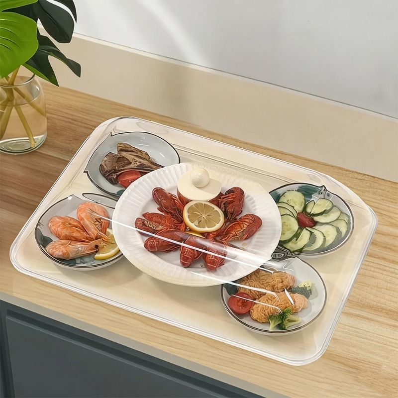 غطاء طعام بلاستيكي قابل لإعادة - مراجعة Kitchen Gadgets Storage وسعره