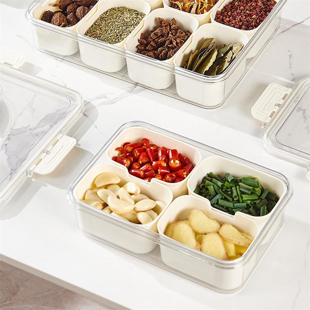صندوق تخزين طعام محمول، صندوق  - مراجعة Kitchen Gadgets Storage وسعره