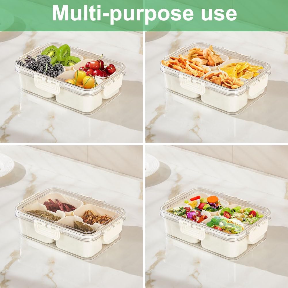 صندوق تخزين طعام محمول، صندوق  - مراجعة Kitchen Gadgets Storage وسعره