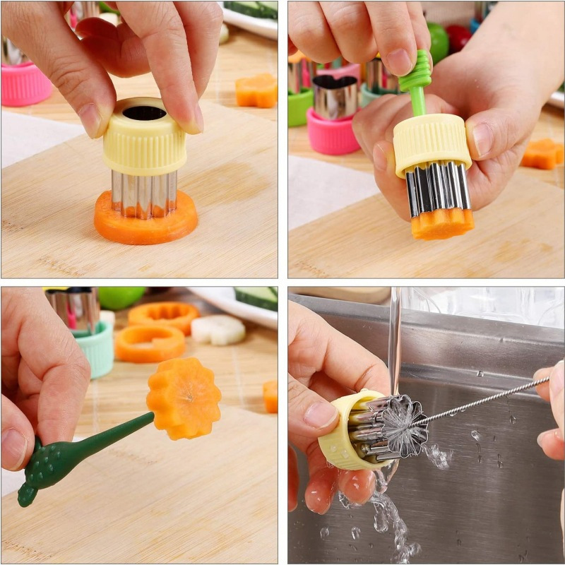 مجموعة أشكال قطاعة الخضراوات ا - مراجعة Kitchen Gadgets Smart وسعره