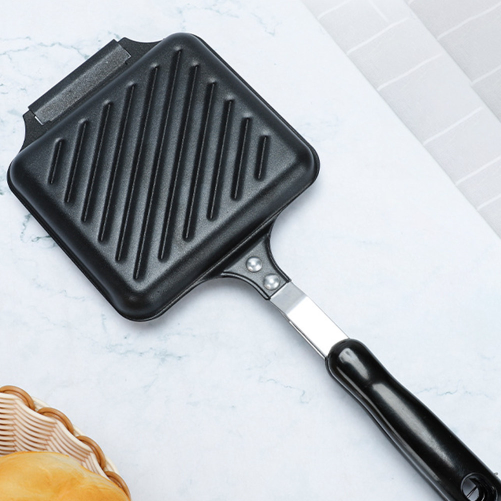 صانعة ساندويتش غير لاصقة للمطب - مراجعة Breakfast Sandwich Maker وسعره