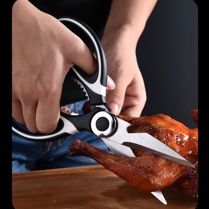 مقص المطبخ الفولاذ المقاوم للص - مراجعة Kitchen Gadgets Latest وسعره