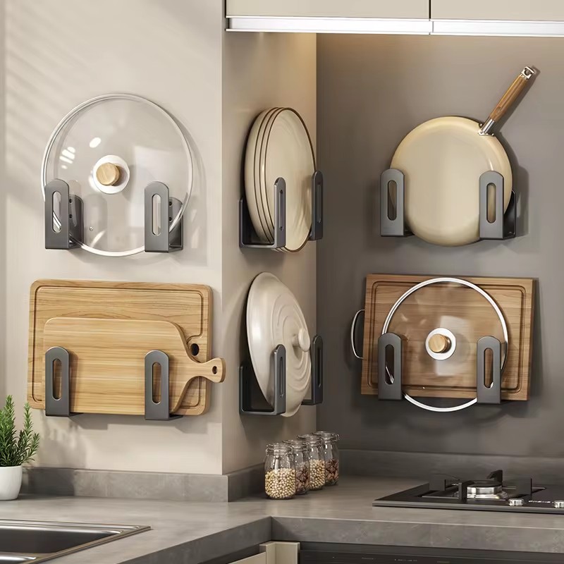 2 قطعة/المجموعة غطاء وعاء رف غ - مراجعة Kitchen Gadgets Holder وسعره