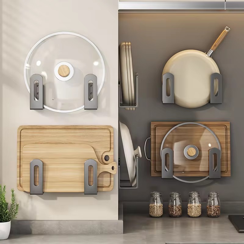 2 قطعة/المجموعة غطاء وعاء رف غ - مراجعة Kitchen Gadgets Holder وسعره