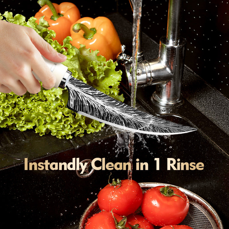 سكين نسيج جديد لعام 2025 مع غط - مراجعة Kitchen Gadgets New 2025 وسعره