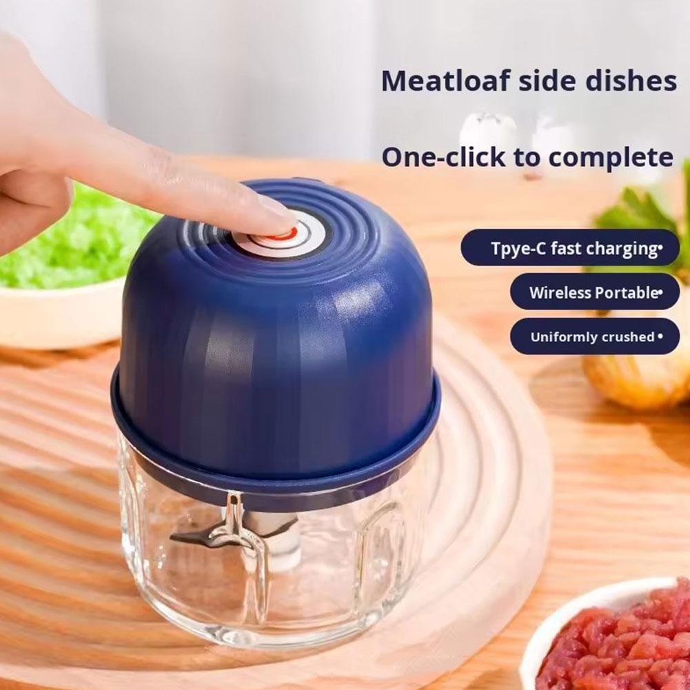مفرمة ثوم كهربائية صغيرة محمول - مراجعة Kitchen Gadgets Electronic وسعره