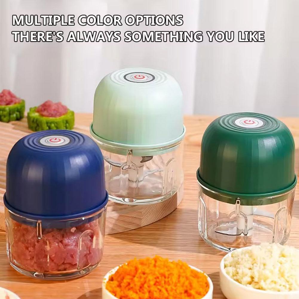 مفرمة ثوم كهربائية صغيرة محمول - مراجعة Kitchen Gadgets Electronic وسعره