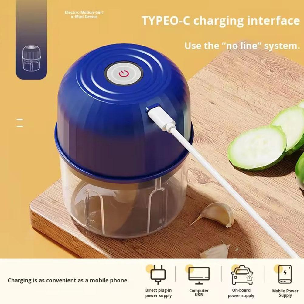 مفرمة ثوم كهربائية صغيرة محمول - مراجعة Kitchen Gadgets Electronic وسعره