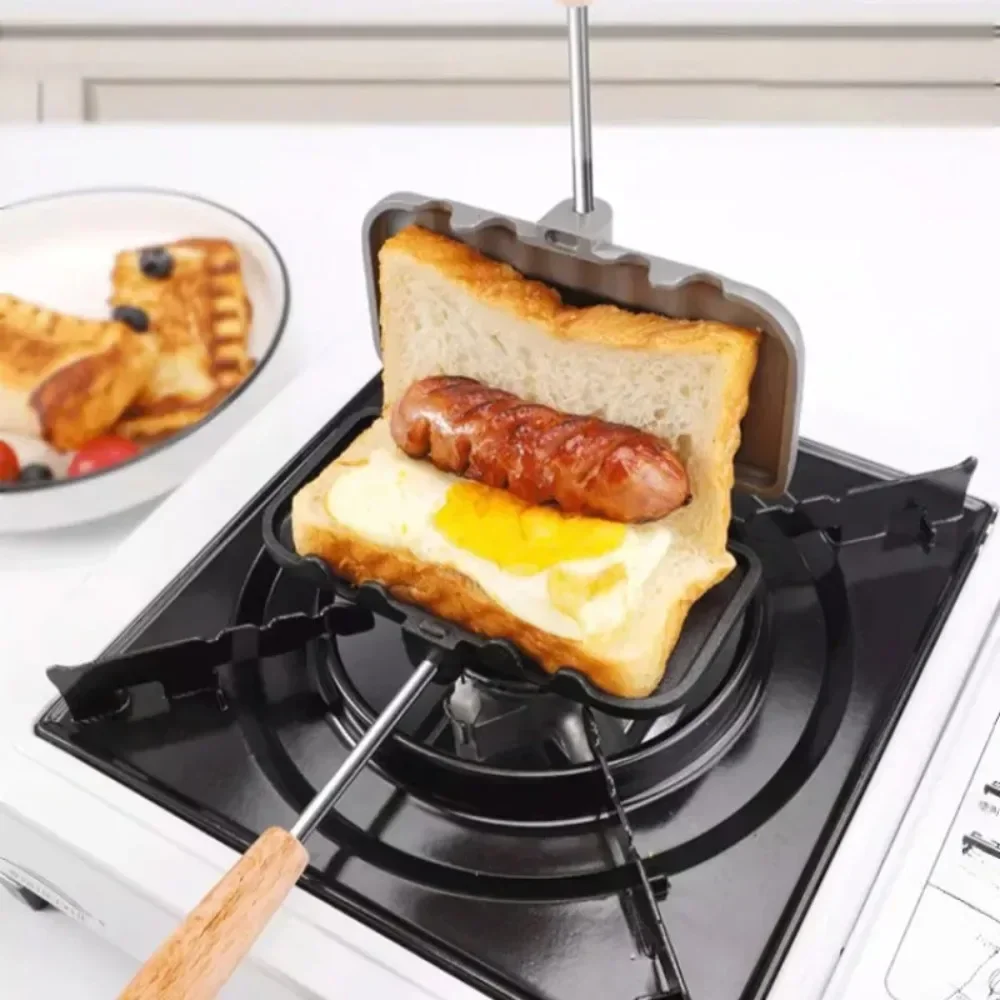 مقلاة ساندويتش مزدوجة الجوانب  - مراجعة Breakfast Sandwich Maker وسعره