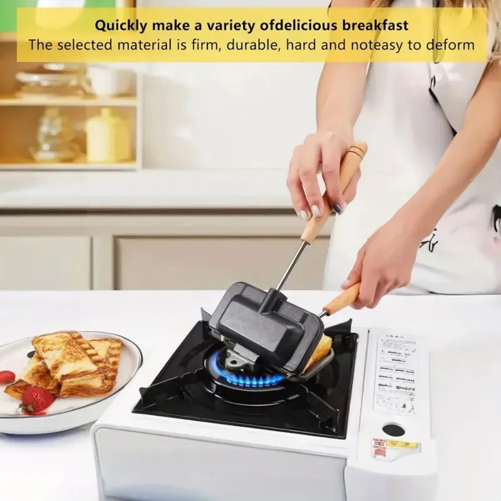 مقلاة ساندويتش مزدوجة الجوانب  - مراجعة Breakfast Sandwich Maker وسعره