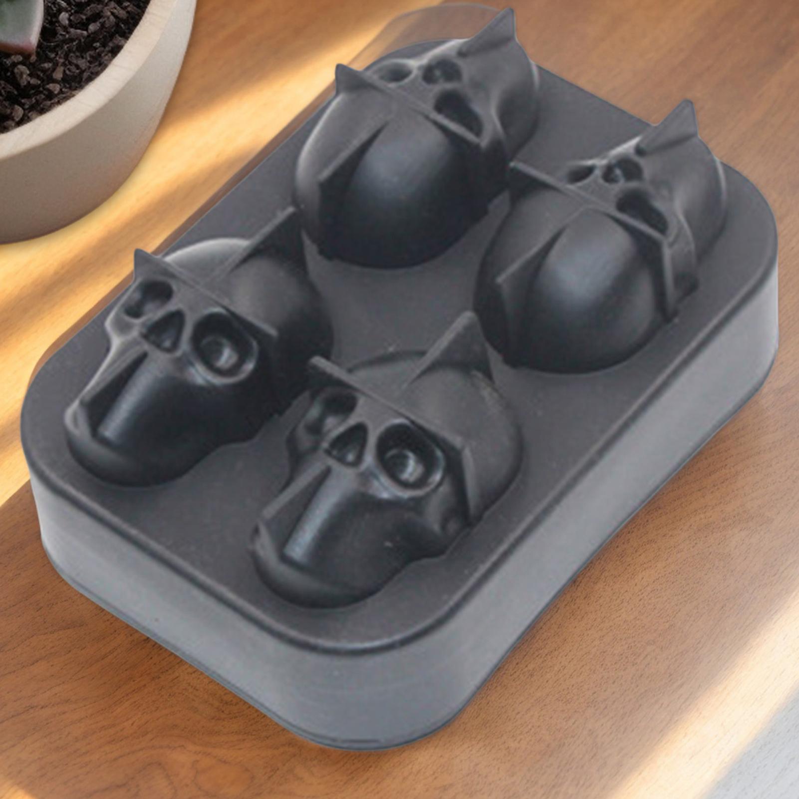 هالوين الجمجمة قالب الثلج ثلاث - مراجعة Kitchen Gadgets Holder وسعره