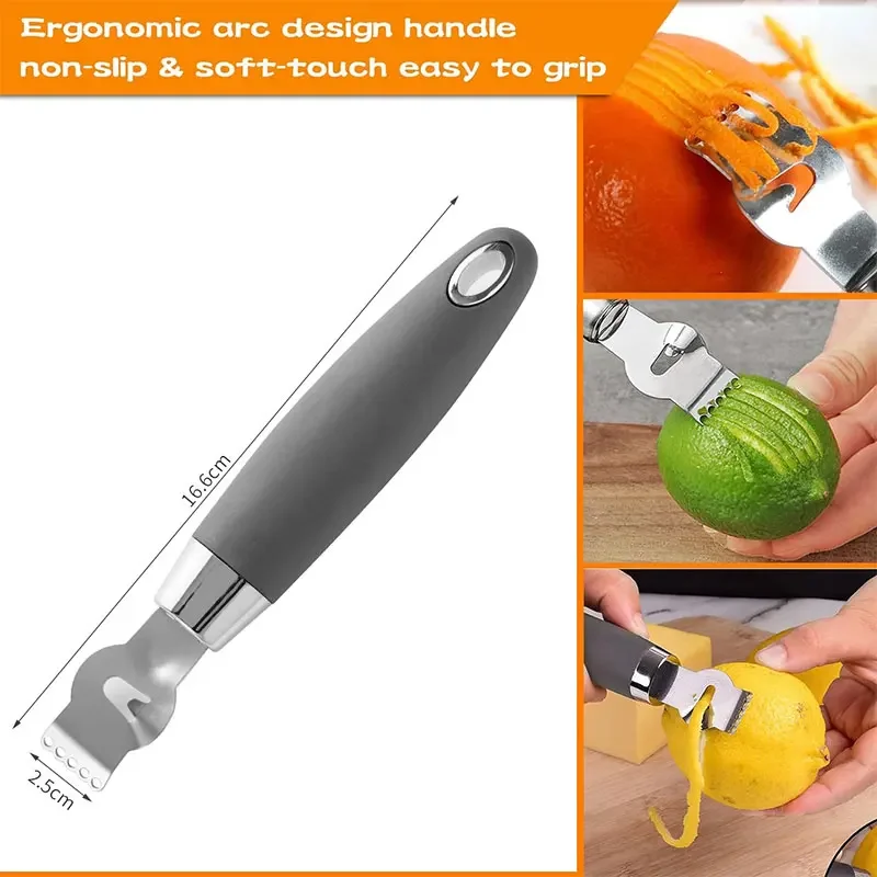 الليمون الحمضيات Zester أداة ا - مراجعة Kitchen Gadgets Smart وسعره