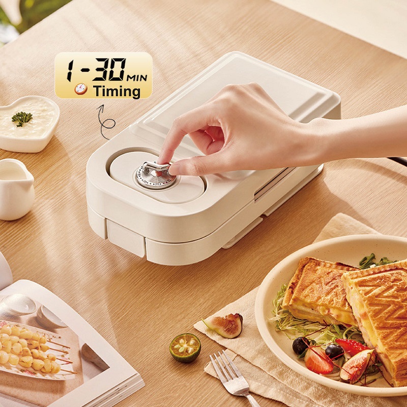 ماكينة صنع الساندويتش الكهربائ - مراجعة Breakfast Sandwich Maker وسعره