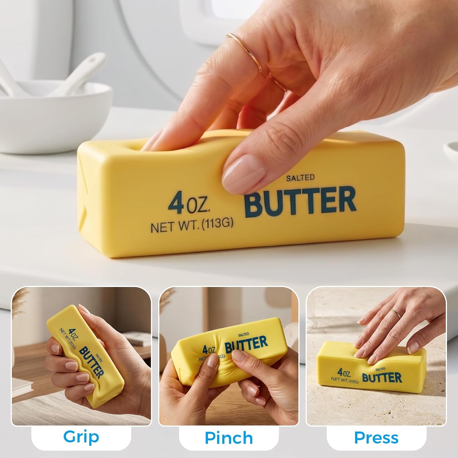 عصا زبدة جديدة ناعمة بطيئة الا - مراجعة Kitchen Gadgets For Seniors وسعره