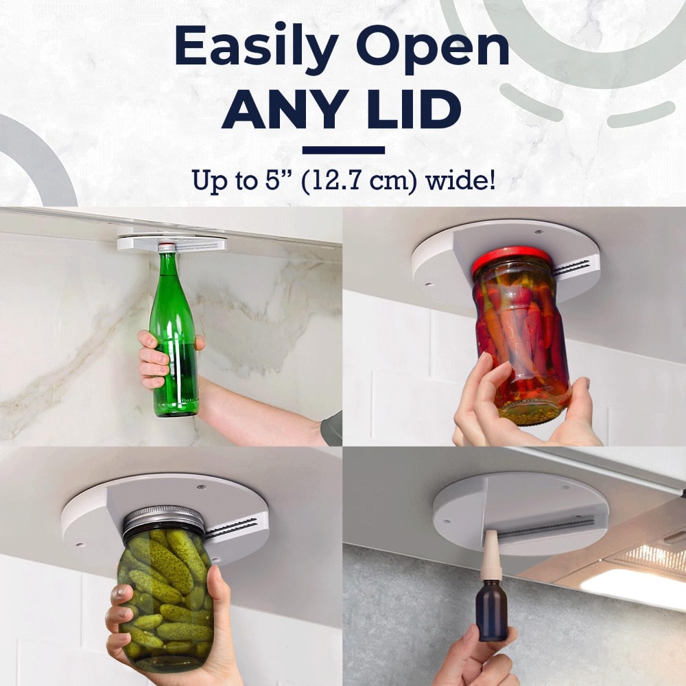 فتاحات برطمانات تحت الخزانة لل - مراجعة Kitchen Hand Gadgets وسعره
